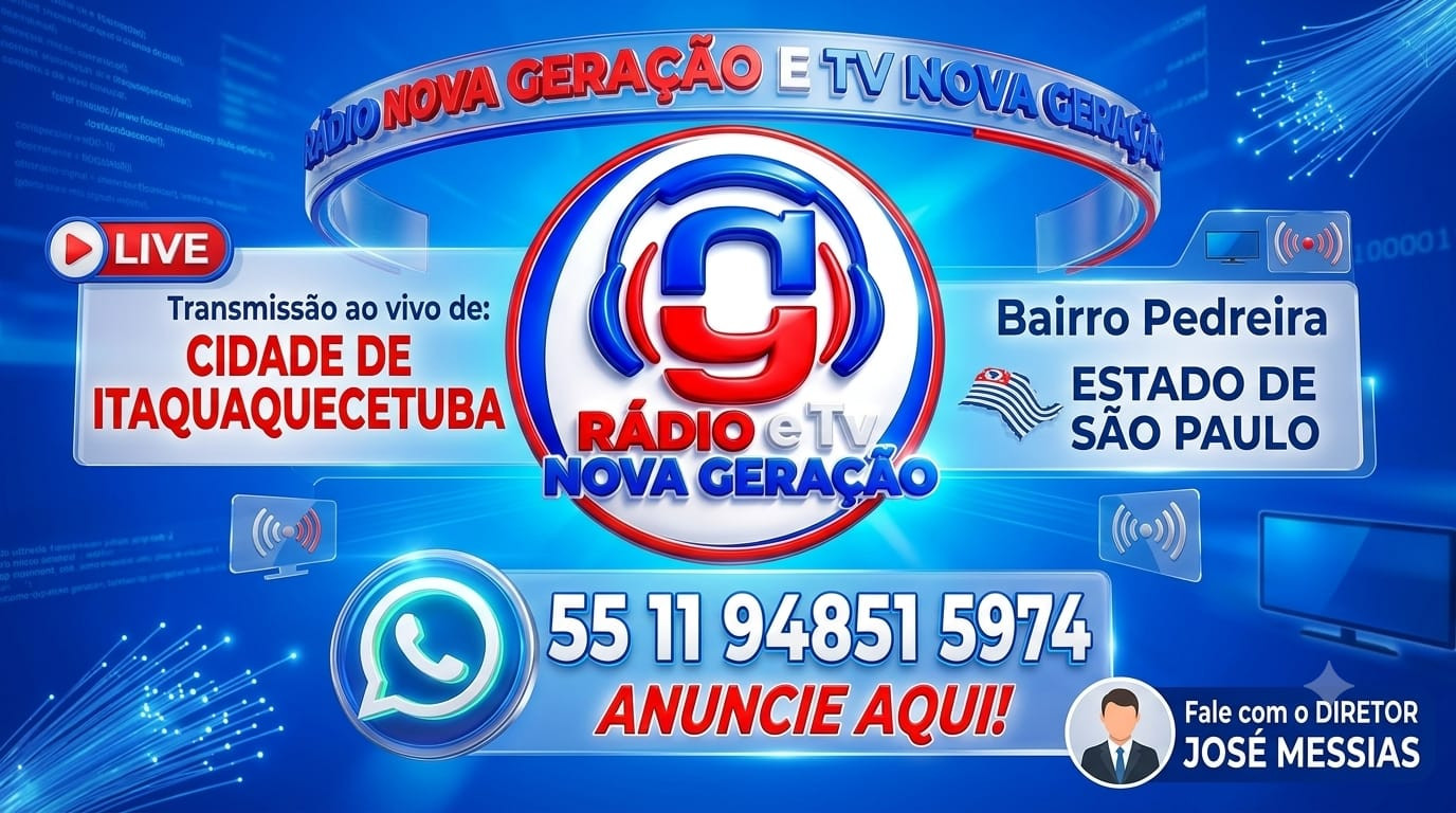 Logo da rádio RADI0 NOVA GERAÇÃO